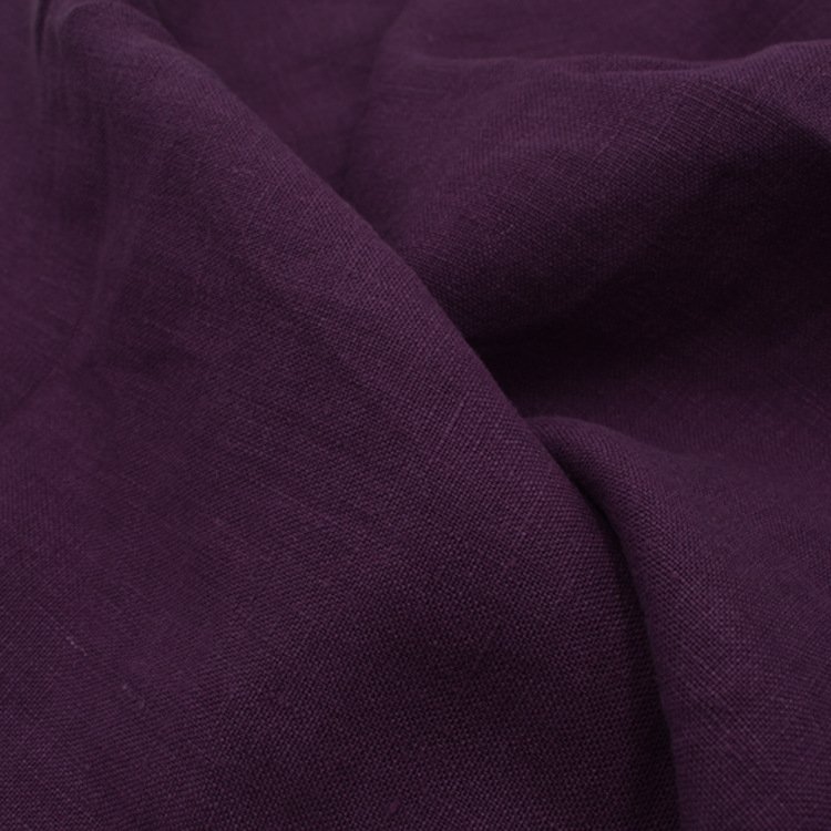 Hot sale woven plain coat trousers skirt raw material cloth roll 100% linen fabrics wholesale pure linen clothing linen fabric