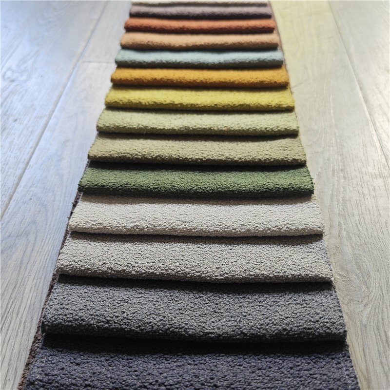 Competitive Price Good Quality 100%Polyester fabrics Sofa fabric upholstery Linen sofa fabric