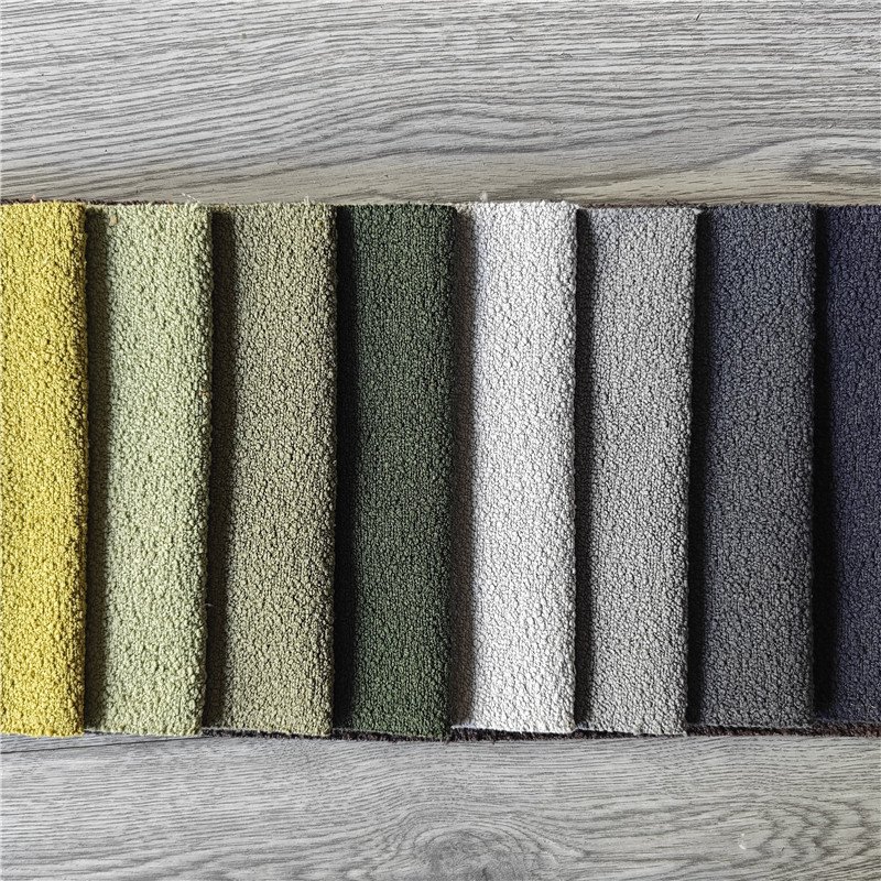 Competitive Price Good Quality 100%Polyester fabrics Sofa fabric upholstery Linen sofa fabric