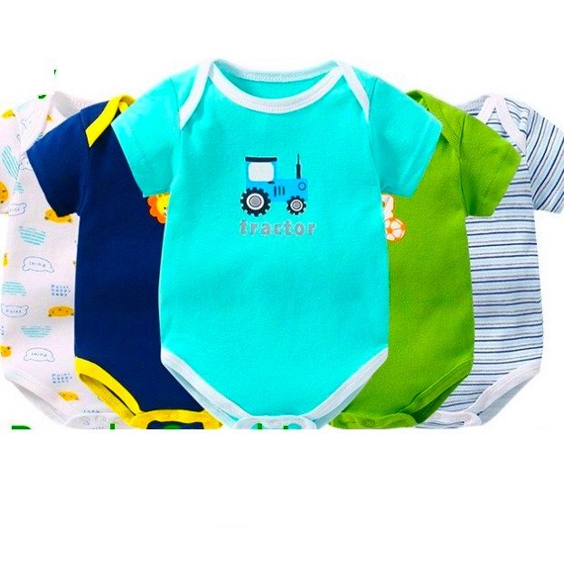 2024 Unisex Newborn Custom Spring Summer Romper 100% Pure Organic Cotton Knit New Style Inspired Nature Bamboo Fabric Baby Girls