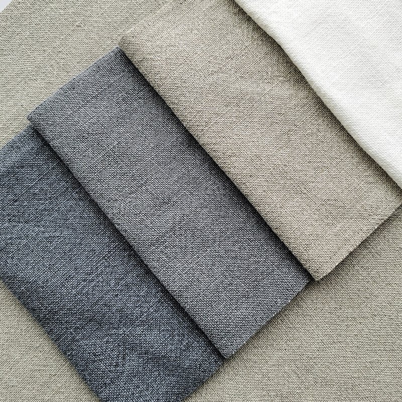 High Quality Home Textile Furniture Sofa Living Room Curtain 100% Linen Fabric