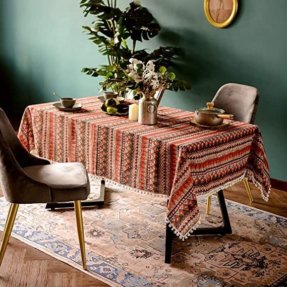 Luxury and elegant custom decoration wedding banquet layout coarse cheesecloth table runner