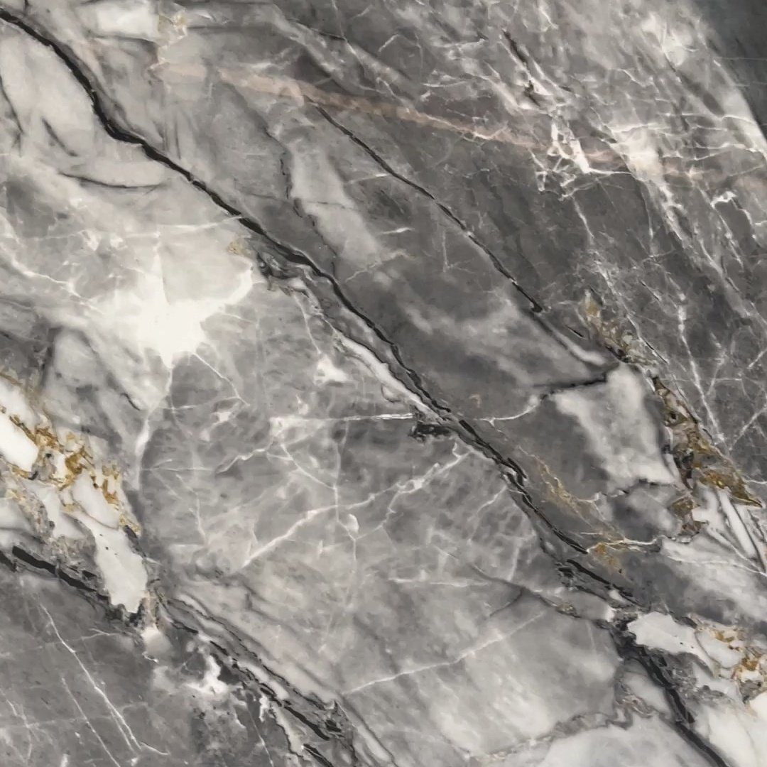 1200 Width 5/8/9mm Marble Look Natural Bamboo Fiber Carbon Rock Plate Wall Board Painting Veneer Seamless Sheet