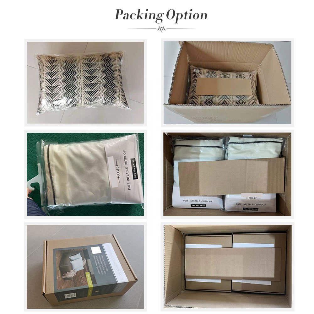 Factory Wholesale 1000 Hours Colorfastness To Light Waterproof Cushion Outdoor Bench Patio Linen style simple Cushion Pillow