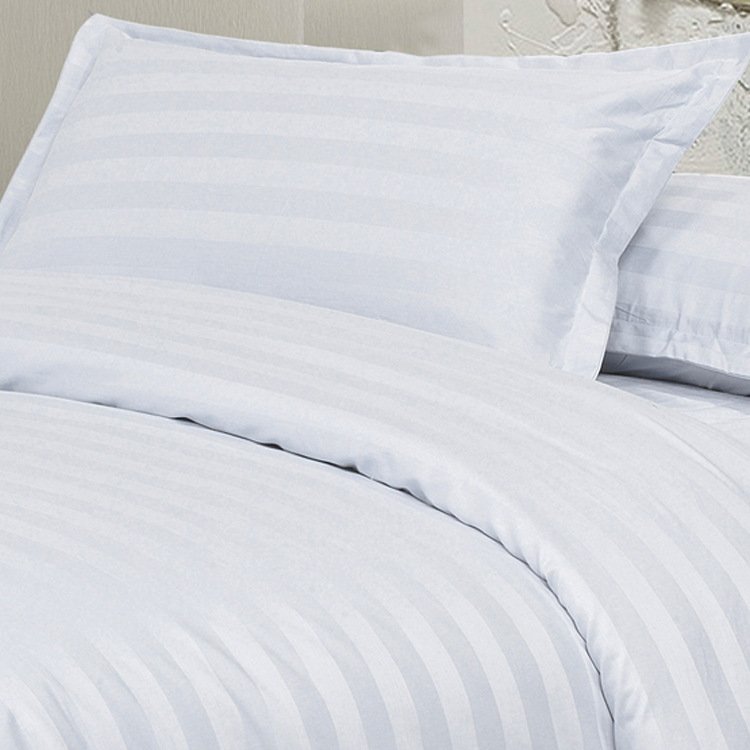 500 Thread count 100% percale cotton sateen fabric for hotel bedding linen sheets
