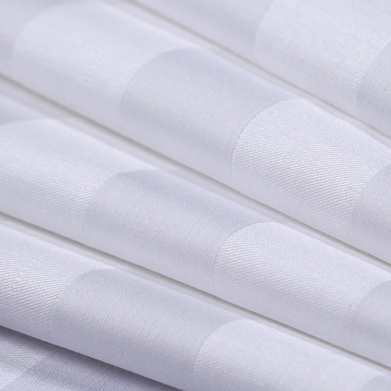 500 Thread count 100% percale cotton sateen fabric for hotel bedding linen sheets