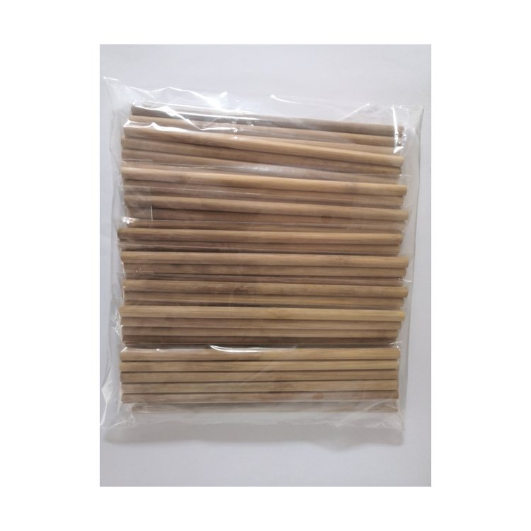 Natural Organic Eco-friendly fiber bamboo Straws Reusable bamboo Straws