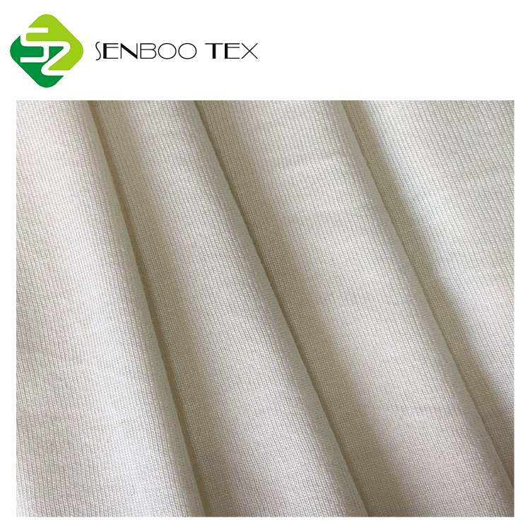 OEKO-TEX 100 Certified 70% Bamboo 30% Cotton 200gsm Stretch Jersey Fabric Eco-Friendly for Sleepwear and Underwear