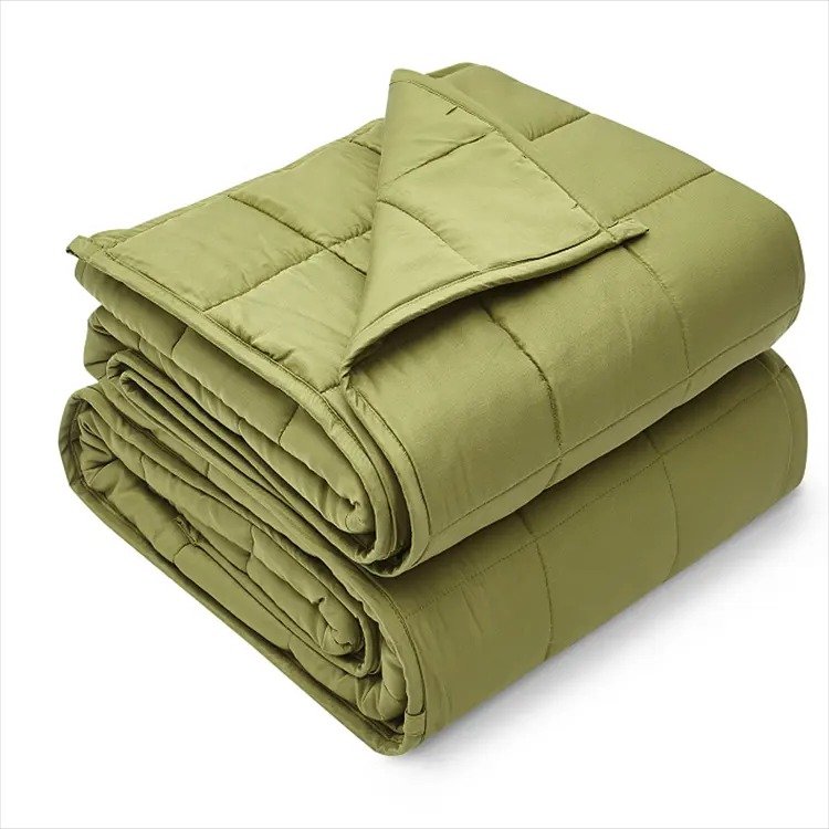 Kids Weighted Knitted Cotton 15lbs Release Anxious Anxiety Chunky Weighted Blanket For Insomnia