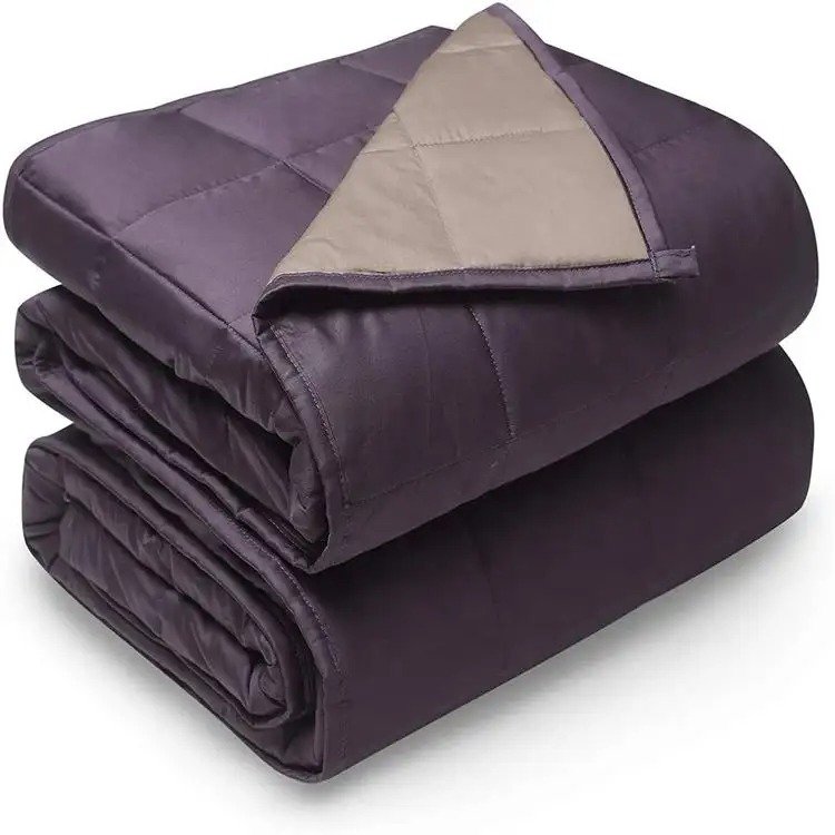 Kids Weighted Knitted Cotton 15lbs Release Anxious Anxiety Chunky Weighted Blanket For Insomnia