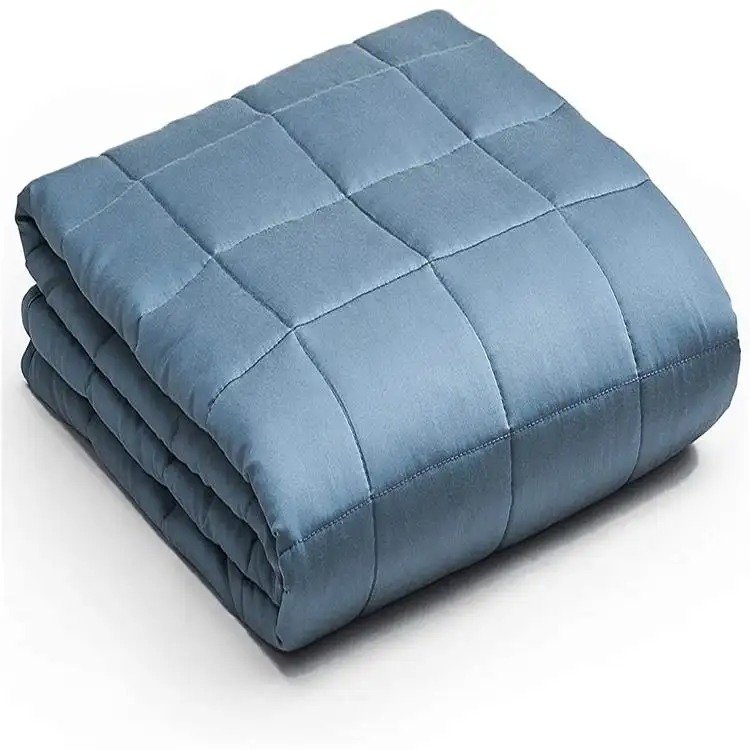 Kids Weighted Knitted Cotton 15lbs Release Anxious Anxiety Chunky Weighted Blanket For Insomnia