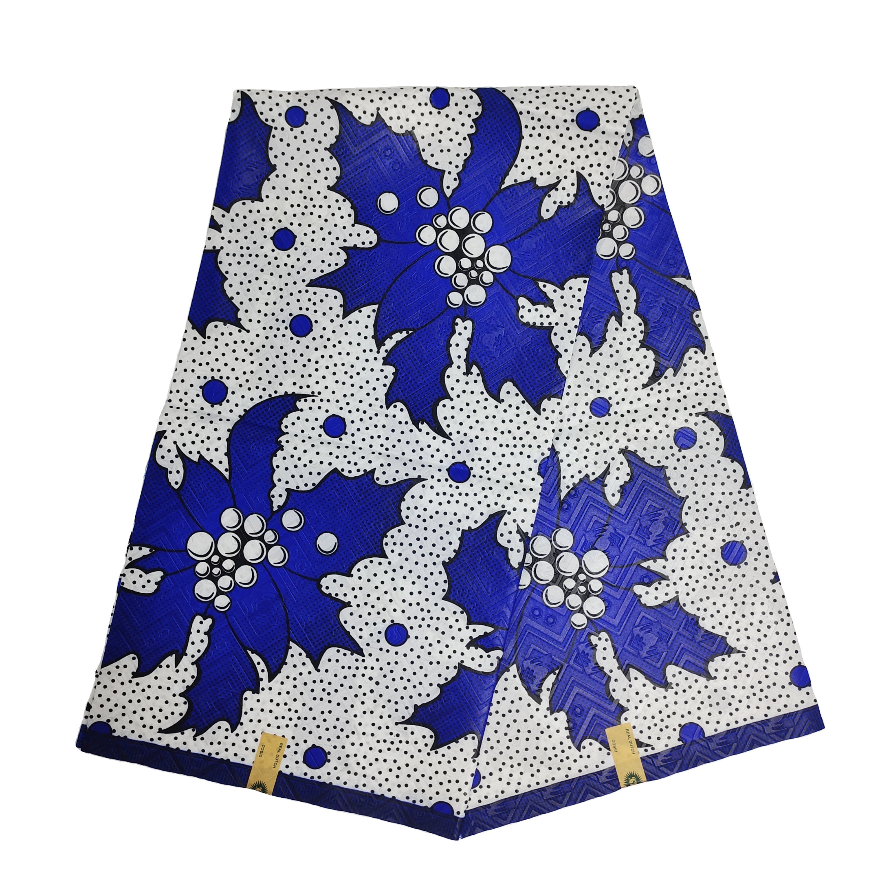 High Quality 100% Polyester Tissu Africain Wax Printed Design Capulana Ankara Batik Pagne Nigerian Fabric