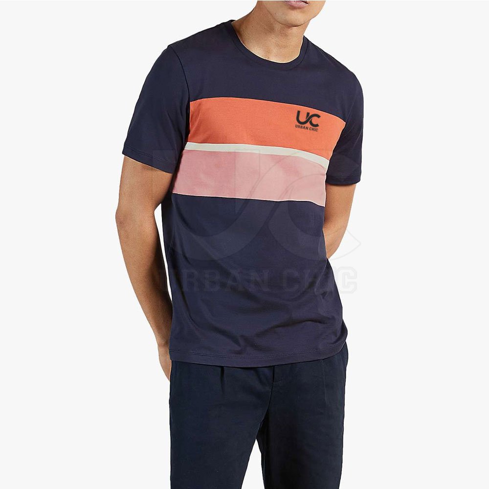 Hot Selling Men's T-Shirts Comfortable Streetwear Quick Dry Feature Factory-Made Knitted Bamboo Fabric Breathable Light Printed