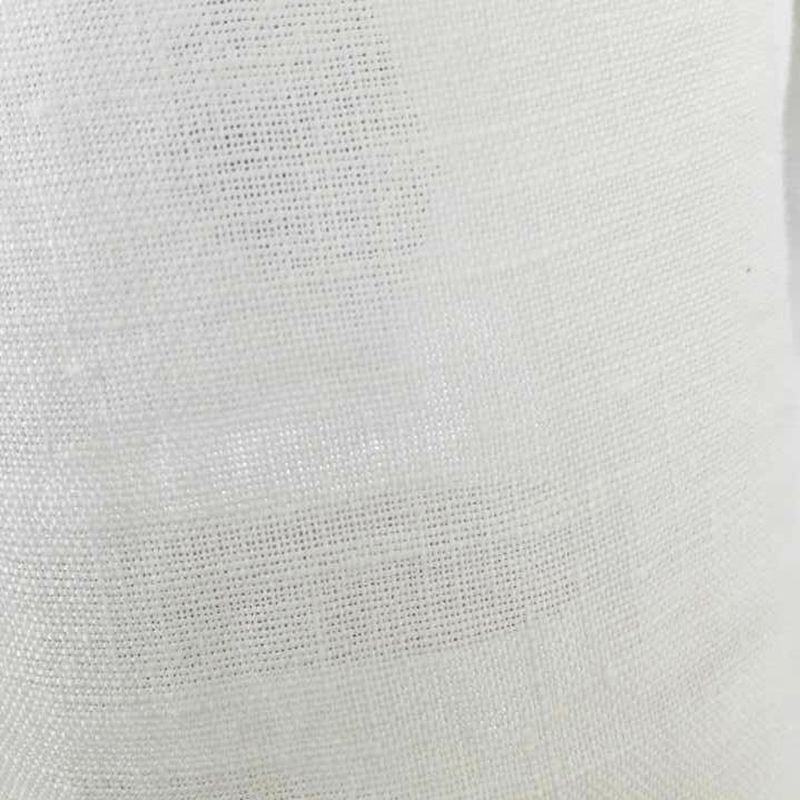 149gsm 17S pure white 100 linen fabric