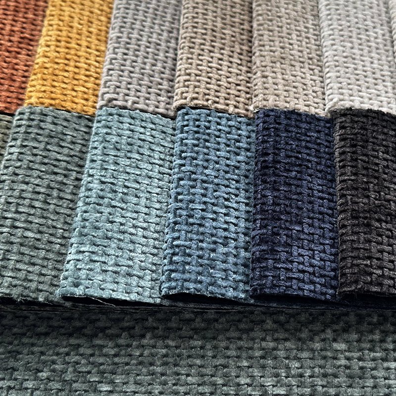 Italian Velvet Fabrics Home Furnishing Textiles Sofa Fabric Wholesale for Sofa and Upholstery