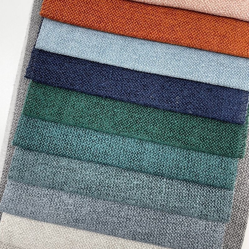 Modern Style Home Textile upholstery luxury linen Sofa Linen Fabric textil 100% Linen Microfiber Sofa Fabric For Furniture