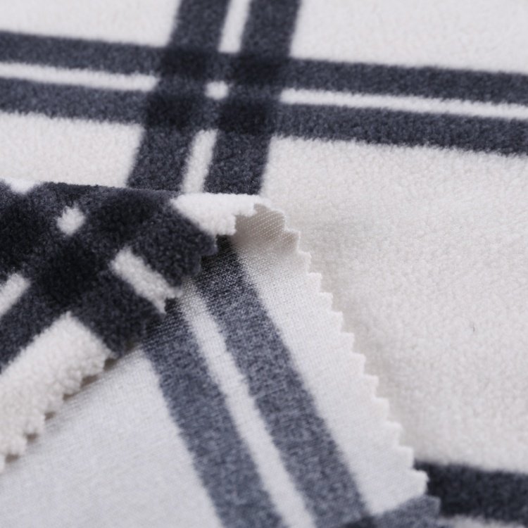 Hot Sale Comfortable Soft Knitted Thermal Warm Micro Polar Fleece Fabric For Winter Coat