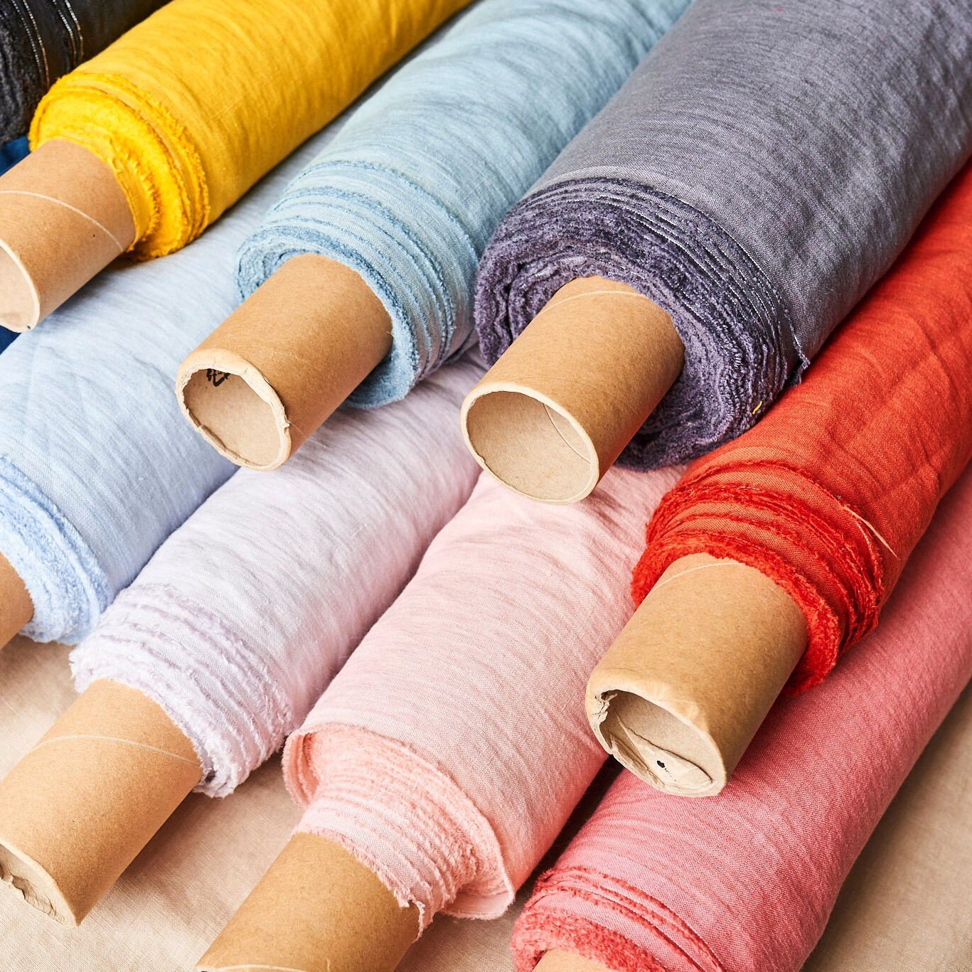 2024 High quality 100% Flax fabric Hot fabric cotton linen stock 100 linen fabric