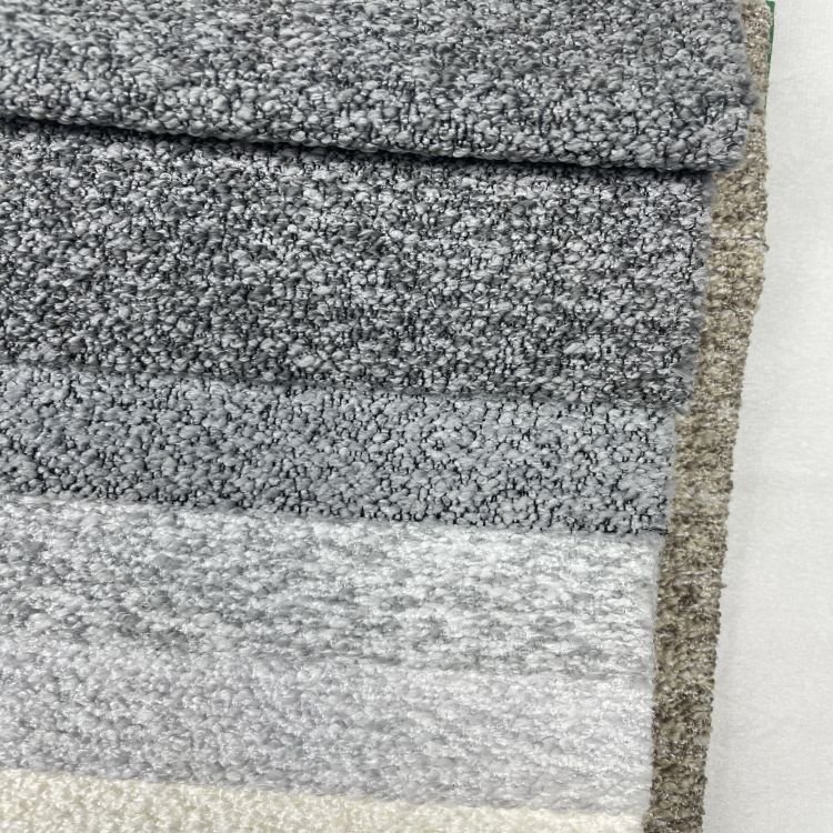 Hot Sale European Market 100% Polyester Linen Fabric Upholstery Fabric For Sofa