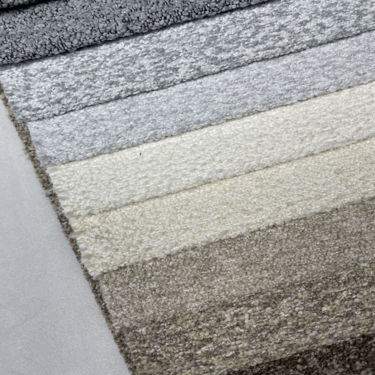 Hot Sale European Market 100% Polyester Linen Fabric Upholstery Fabric For Sofa