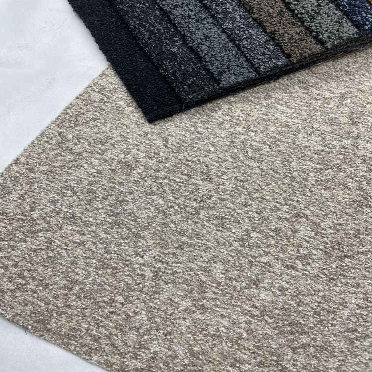 Hot Sale European Market 100% Polyester Linen Fabric Upholstery Fabric For Sofa