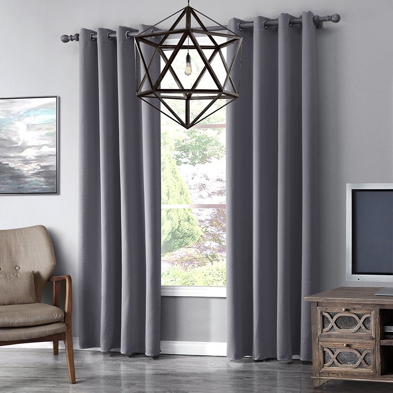 Foshan and Guangzhou polyester fabric bed room linen curtain fabric home and hotel 100% blackout curtains