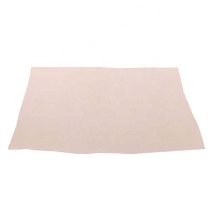 Beige 100% polyester pure chiffon fabric
