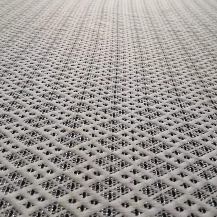 Polyester Mesh Fabric 8% SILVER 92% POLY Silver Reflective Fabric Upholstery