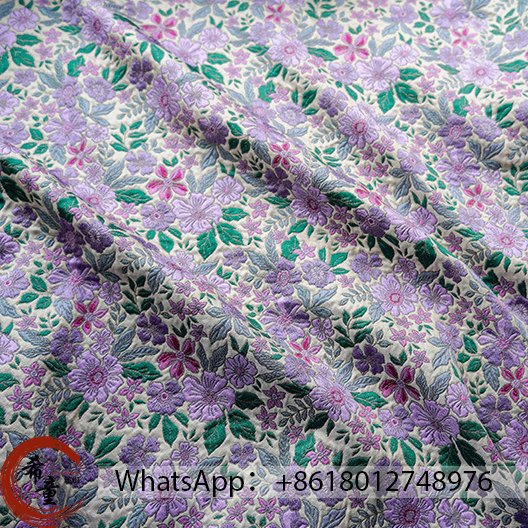 XITONG TEXTILE Hot sale High quality 100%polyester woven customize fashion yarn dyed brocade jacquard fabrics for dress