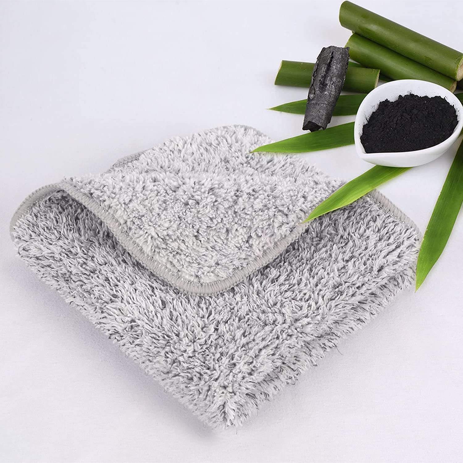 Customizable Print Sublimation Reusable Dish Clean Microfiber Bamboo Charcoal Towels for the Kitchen Towel