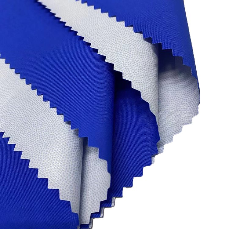 100 Polyester Taslon Bonded TPU membrane Outdoor Waterproof Fabric For Jacket