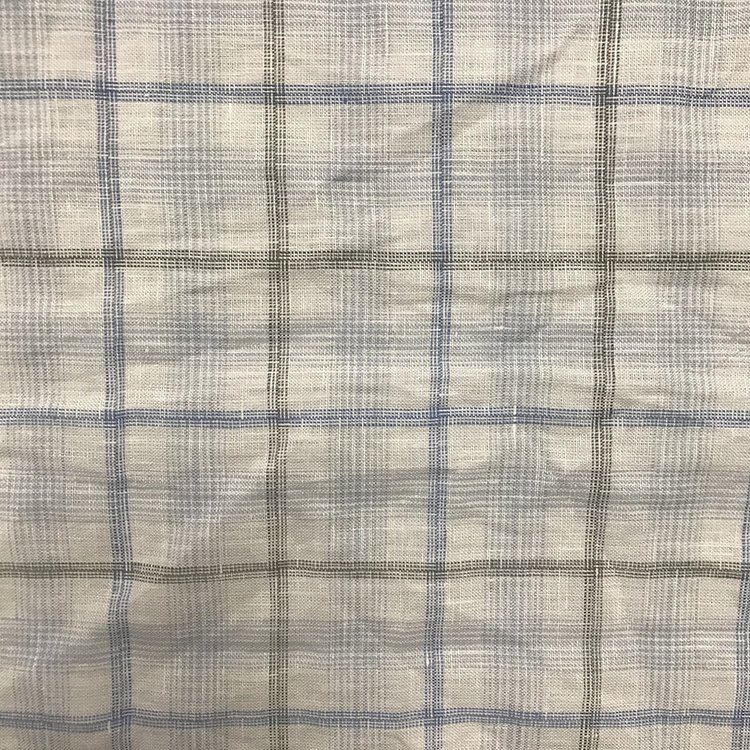 Hight Quality/Woven/yarn dyed 100% Linen fabric for Shirt/Garment