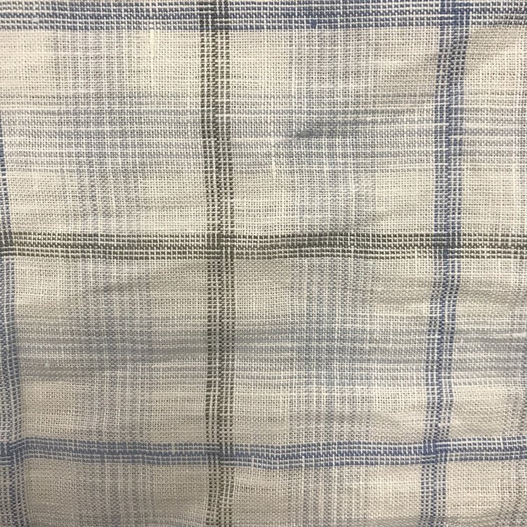Hight Quality/Woven/yarn dyed 100% Linen fabric for Shirt/Garment