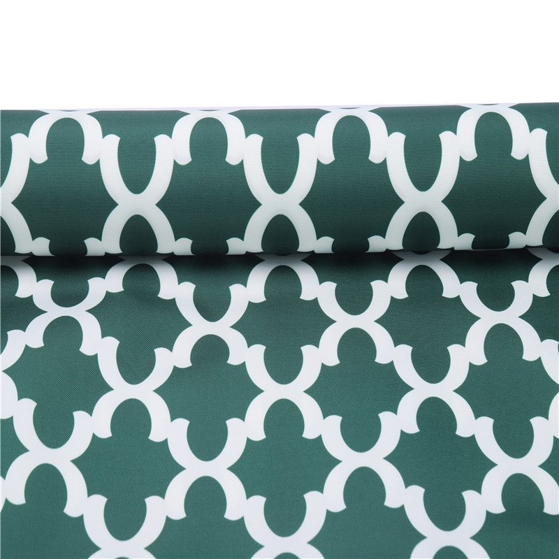 Wholesale waterproof solutiond dyed 100% polyester fabric for outdoor pillow cases