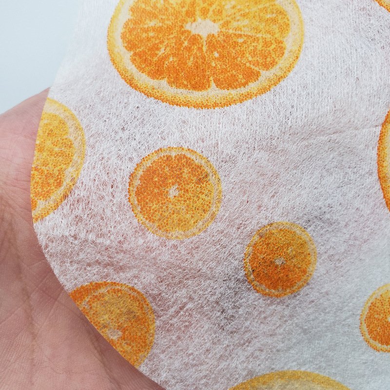 OEM 30gsm Tencel Face Mask Sheets Printing Facial Mask Fabric Spunlace fabric Plain Weave customized