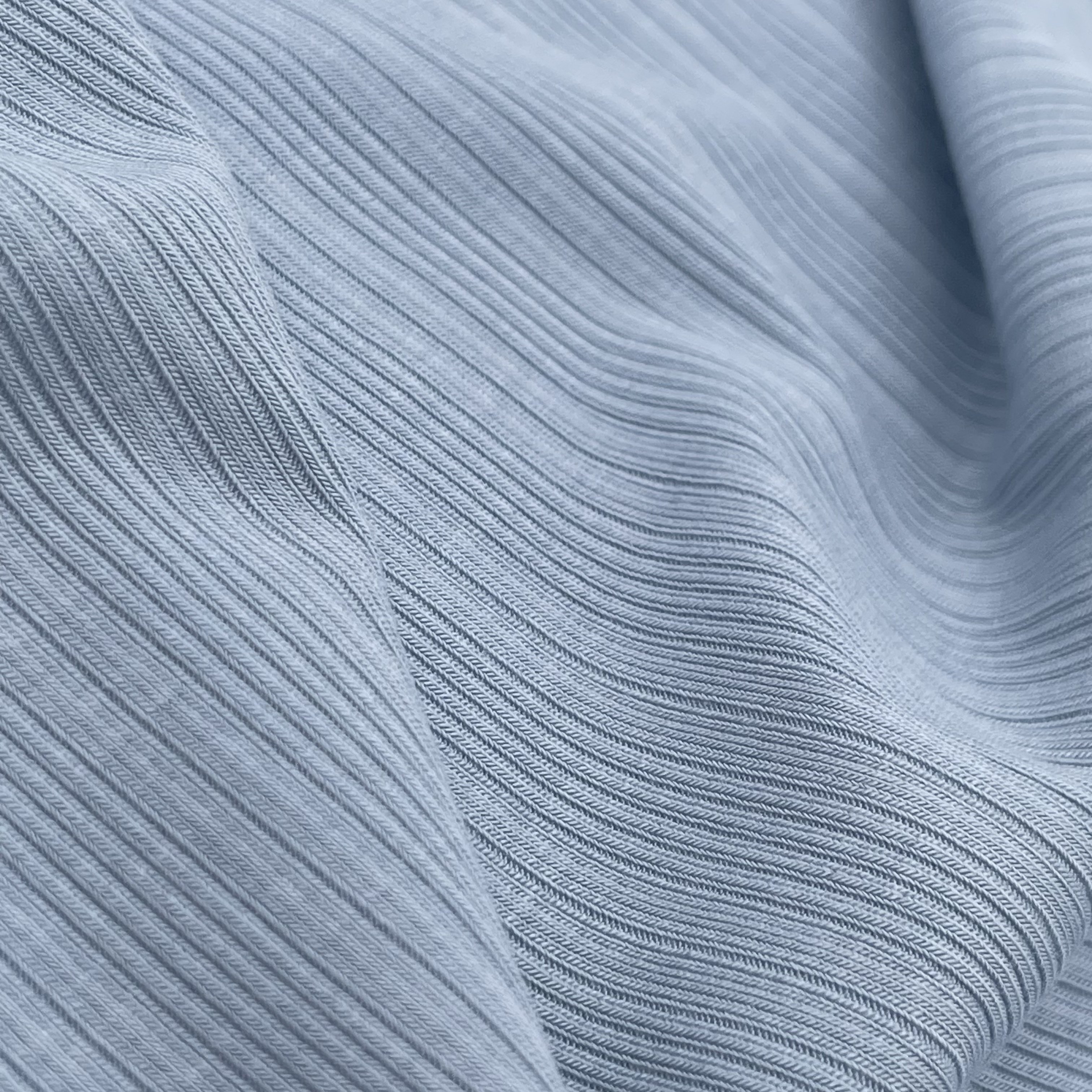 Bamboo fiber irregular ribbed arbitraily clipping knitted fabric 60S+30D