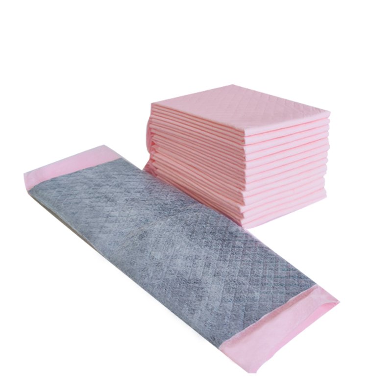 Wholesale Quick Dry Training Pads Super Absorbent Odorless Bamboo Charcoal Fiber Puppy Pet Pee Pads Leak-Resistant Wood Sap