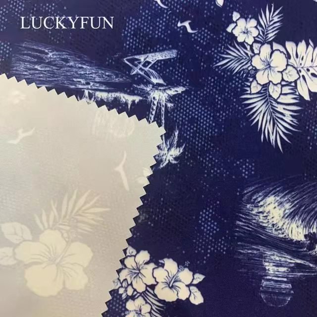 Beach Shorts Sportswear Printed Fabric Polyester Fabric Twill Brushed Microfiber Woven 100% Polyester Pvc Fabric Printed Lot