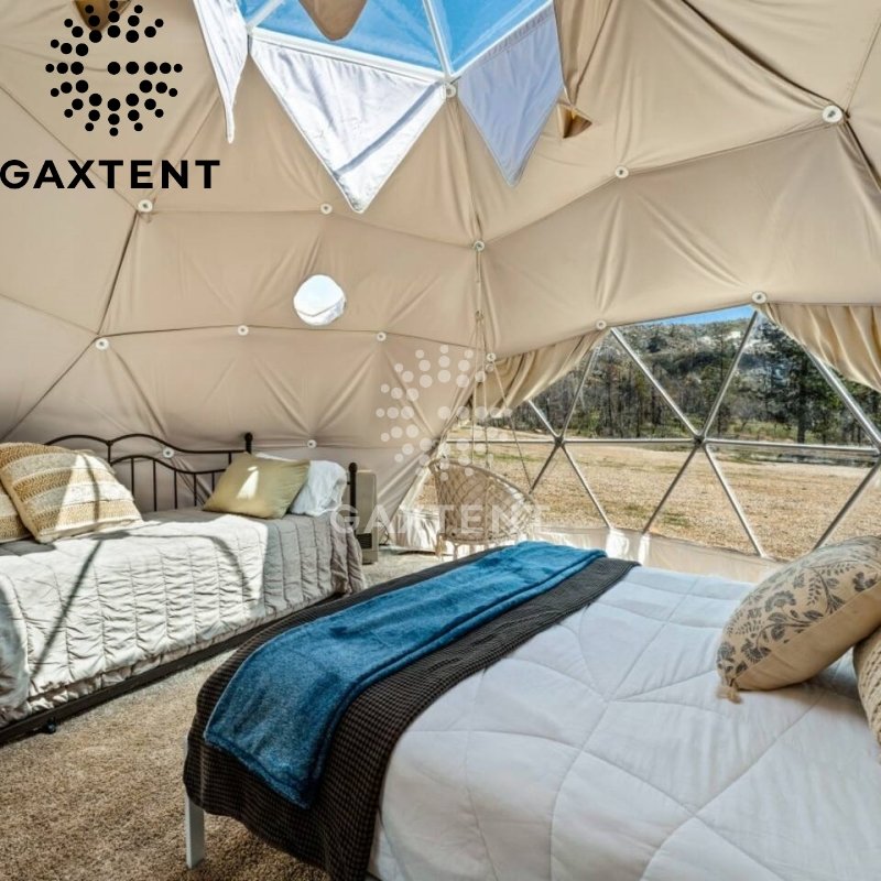 House Tent Hotel Geodesic Dome Tent With Bathroom Huge Kit Logistics 3.6M Tents Australia Aluminium Pool