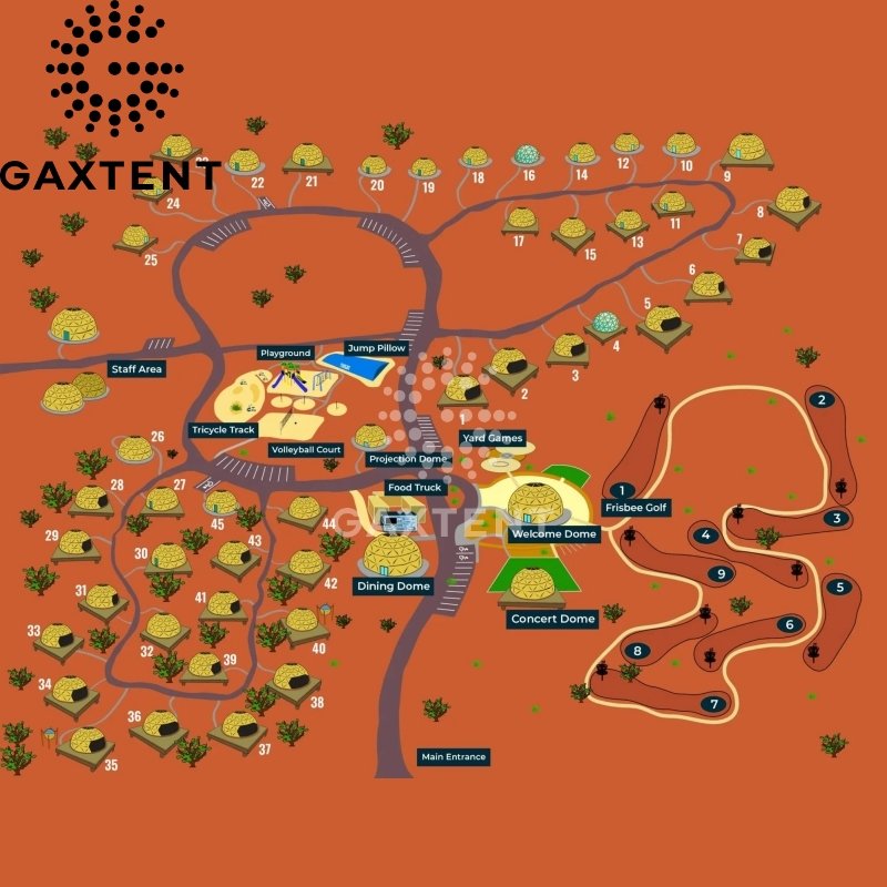 House Tent Hotel Geodesic Dome Tent With Bathroom Huge Kit Logistics 3.6M Tents Australia Aluminium Pool