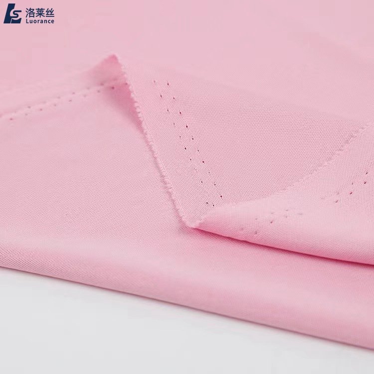 Polyester Quick Dry Sport Fabric Lining Knitted Interlock Jersey Fabric