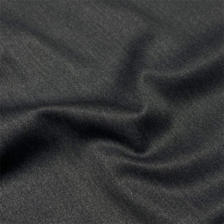 Wrinkle resistant Silk Organic Bamboo Polyester Stretch Scrubs Fabric for medical uniform