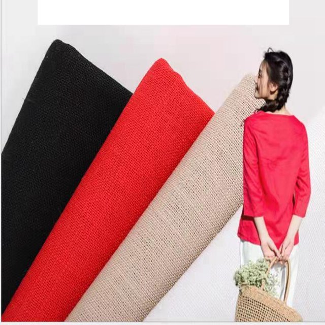 breathable linen blend fabric