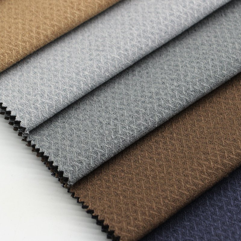 Factory Wholesale 100% Polyester Fabric Textured Home Textile Fabric For Upholstery Pillow Cushion Chair Couch Cloth Material