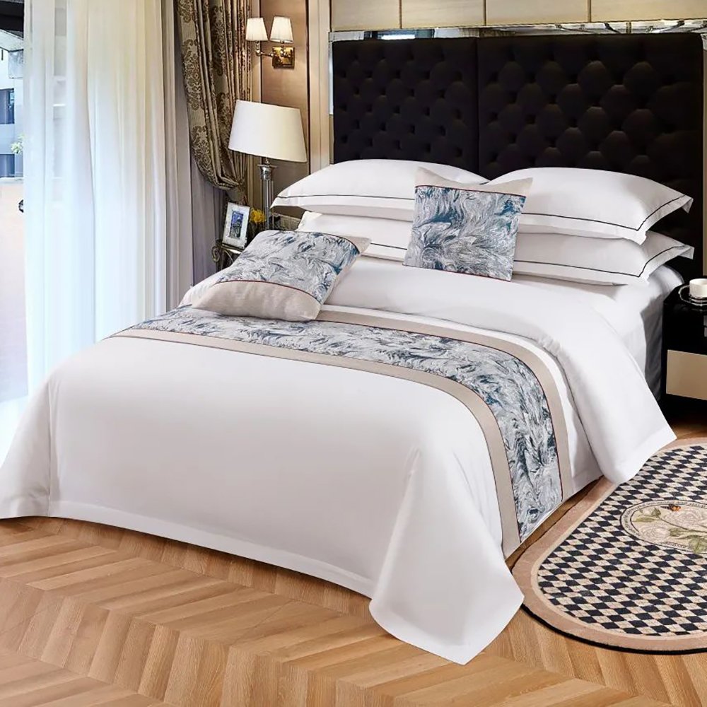 Wedding Bed Sheet Five Star Hotel 100 Cotton Bedding King Set Bed Cover Duvet