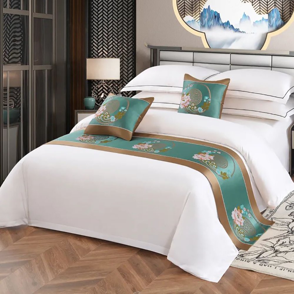 Wedding Bed Sheet Five Star Hotel 100 Cotton Bedding King Set Bed Cover Duvet