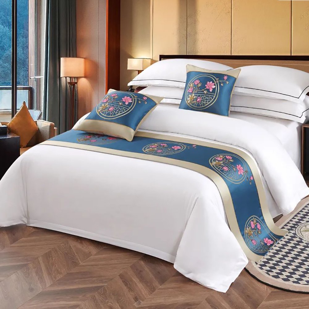 Wedding Bed Sheet Five Star Hotel 100 Cotton Bedding King Set Bed Cover Duvet