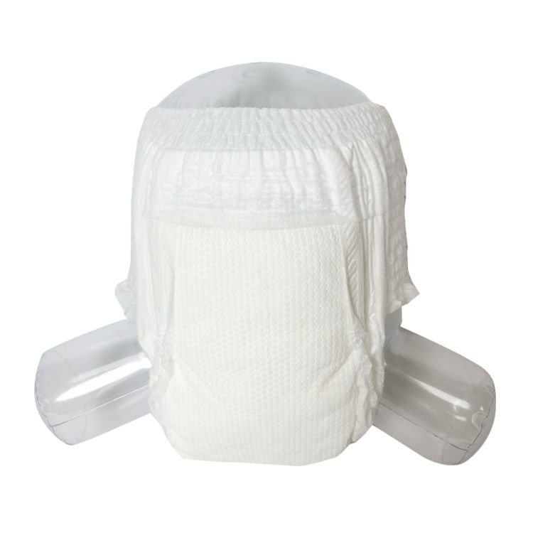 High Absorbency Disposable Bamboo Fiber Organic 85% Biodegradable Baby Diaper Customized