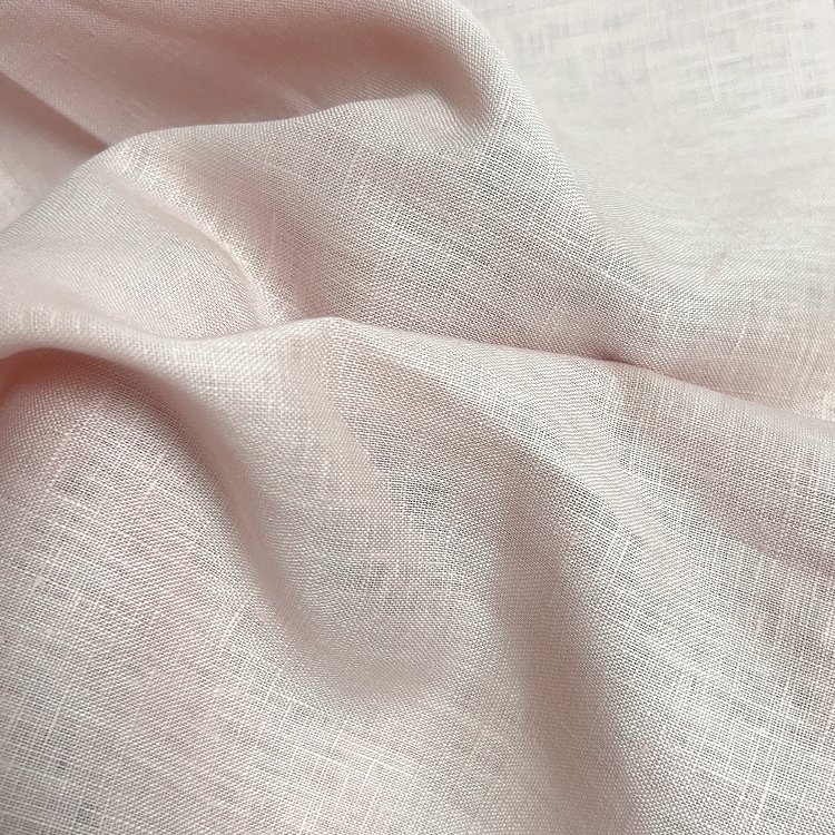 Pure Natural 100% Linen Fabric for Clothing pillowcase wholesale