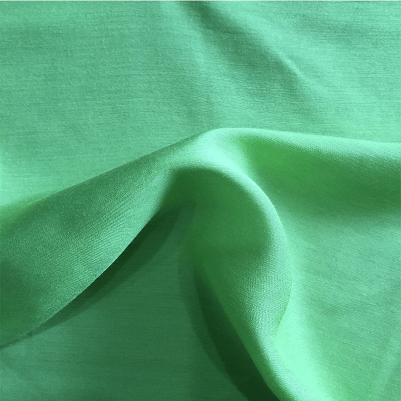 Bamboo Pure Plain Dyed Organic Custom Cotton Modal Bamboo Silk Fabric Woven Silk Bamboo Fabric For Thermal Underwear